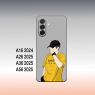 Samsung A16 Softcase A26/ A36/ A56/ A76/ - Flexible Black Silicone Phone Cover Casing