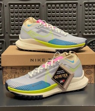 👟【新店特惠】Nike React Pegasus Trail 4 GORE-TEX 防滑減震 跑步鞋 男女同款 灰綠