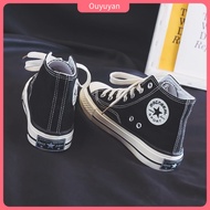 Ready Stock Women High Top Casual Canvas Sneakers Shoes Kasut Lelaki Kasut Perempuan