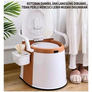 TERLARIS - Kloset Kursi Pispot Lansia / kursi Pispot Ibu Hamil Pispot/Kursi Toilet//wc duduk lansia 