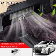 Vtear For TOYOTA ALPHARD VELLFIRE AH30 AGH30 ANH30 2015-2022 Dust cover for air outlet under car sea