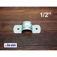 2 two bone plate pipe clamp T2NB 1/2 quarter 3/4 quarter 1-1/2 quarter 2 quarter 3 quarter 4 quarter