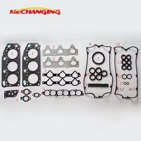 FIT PROTON PERDANA MITSUBISHI GALANT 2.0 6A12 Engine Rebuilding Kits Valve Cover Gasket Stem Oil Sea