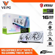 MSI GeForce RTX™ 5070 Ti / RTX 5070TI / 5070 TI 16G GAMING TRIO OC WHITE DDR7 GAMING GRAPHIC CARD