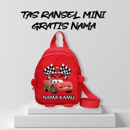 Mcqueen Character Children's Backpack, Boys Girls' Bag