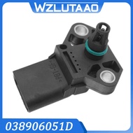 038906051D MAP Pressure Sensor For VW Jetta Golf MK5 MK6 Passat Audi A3 A4 A6 S3 TT Skoda Seat 03C90