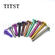 TITST Titanium Alloy Bolt M4*8-40mm  Torx Head Truss Hex Screw for Bikes Parts