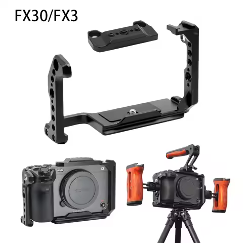 for Sony FX30/FX3 Camera Rabbit Cage For Sony Micro-Single Cameras Protection Frame Upper side handl