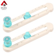 2Pcs Circle Cutter Plastic Circle Paper Cutter Double Scale Circular Cutter Cardboard Circle Cutter 
