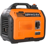 Small 1.2kw portable silent camping boating fishing external gasoline power inverter generator set