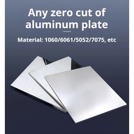 1060 pure aluminum plate 6061 aluminum plate aluminum row 7075 aluminum alloy block plate thickness 