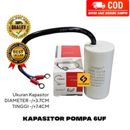 6Uf Water Pump Capacitor 6 uf Micro Round Jet Pump Capacitor