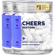 CheersRestore|SupplementwithDHM+L-Cysteine|FeelBetterAfterDrinking&SupportYourLiver|24Doses|Dihydrom