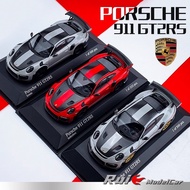 1: 43 Mini Cut Porsche 911 991 II GT3RS GT2RS 2018 Simulation Car Model Decoration
