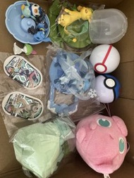 寶可夢公仔與毛絨玩具 冰伊布 葉伊布 胖丁 妙蛙種子 利歐路