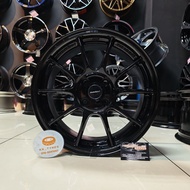 [4PCS] New Sport Rim 15inch TC105X 15X7JJ ET38 4H100 GLASS BLACK