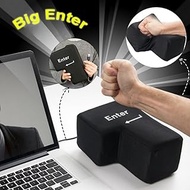 Giant Enter USB Big Enter Key Relieve Stress Toy, Creative Super Sized Big Enter Button Comfortable 