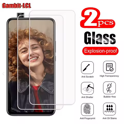 HD Original Protective Tempered Glass For Huawei P Smart Z Pro Y9s 6.59" Y9 Prime 2019 Screen Protec