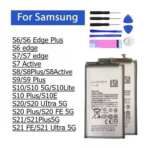 For Samsung Galaxy S6 Edge Plus S7 S8 Active S9 S10 5G S10E S20 SM-G770F G977V G9730 G996B G9860 G98