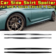 premium-For BMW 5 Series G30 G31 M Sport MP Standard Style 2018-2023 Car Side Skirt Lip Spoiler Spli