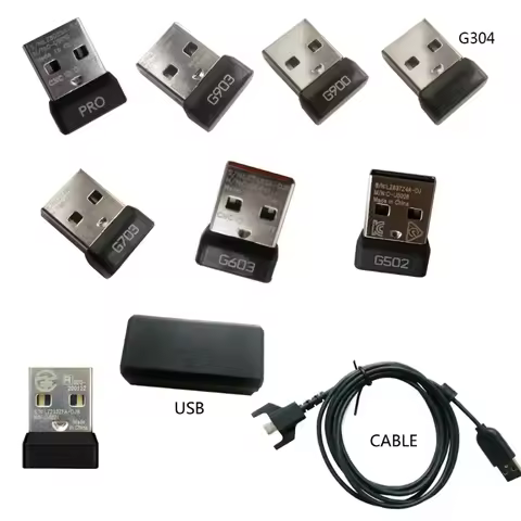 1pc Original USB Receiver USB Receiver Adapter for G502 G603 G900 G903 G304 G703 GPW GPX Wireless Mo