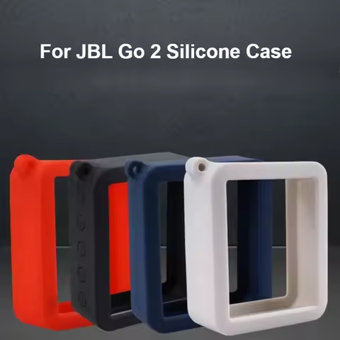 Durable Silicone Case Protective Cover Shell Anti-fall Speaker Case for JBL GO 2 GO2 Bluetooth Speak