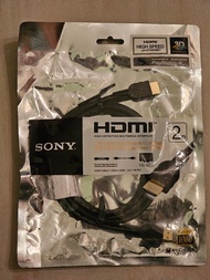 SONY 高畫質HDMI高清線 2M 支援4K及3D畫質及音頻回傳.DLC-HE20C