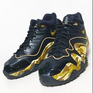 全新 NIKE ZOOM UPTEMPO V PREMIUM CAMO JASON KIDEE 籃球鞋 墨鏡鞋 車輪鞋 迷彩 黑金配色 US8 / US9 / US9.5 / US10 366570-070 SNK-M TP0_238 #23旋轉生日慶 #23開學季 TP0_23