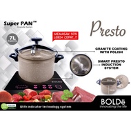 Bolde Superpan Granite Presto 7L / Panci Presto Bolde / Presto Granite