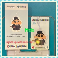 (🇸🇬🚚💨 Ready stock) collectible led light hello kitty shin chan graduation  蜡笔小新动感超人ezlink charm card