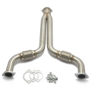 EPMAN Y Pipe Exhaust Downpipe Fit for 03-09 Nissan 350Z 3.5L 2005,2007 For Infiniti G35 EPEXHLS320ZY