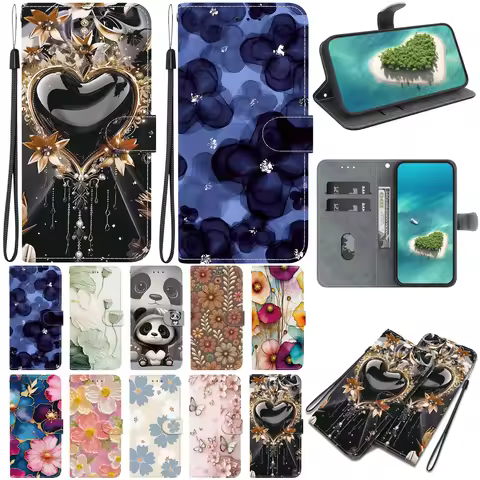 Magnetic Leather Phone Case for Motorola Moto E20 E30 E40 E7I POWER E6 PLAY E6 E7 PLUS E22I E13 E6S 