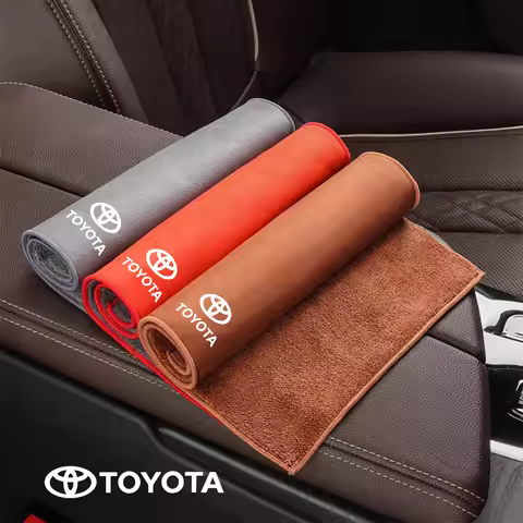 Car Suede Towel Rag Cleaning Interior Rag Cleaner Tools For Toyota 86 Mirai Supra Prado Alphard Crow