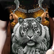 Men's Sundanese tiger soul T-shirt distro T-shirt MC-08