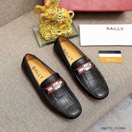 Highest Quality Bally Barry 's Luxury Drivg Beans Leather Brand lelaki Sports Men Shoes Versatile Kasut