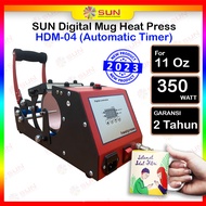 Mesin Press Sablon Mug / Gelas / Asbak / Tumbler Aluminium - Premium Digital Mug Heat Press HDM-02/HDM-03/HDM-04 11 Oz