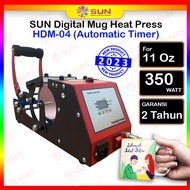 Mesin Press Sablon Mug / Gelas / Asbak / Tumbler Aluminium - Premium Digital Mug Heat Press HDM-02/H