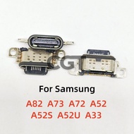 2-10Pcs For Samsung Galaxy A82 A73 A72 A52 A52S A52U A33 USB Charging Port Connector Charge Plug Doc