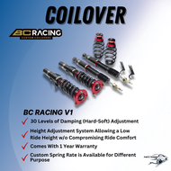 BC V1 Racing Coilover With Installation | Adjustable Absorber / Suspension for Most Asian Cars &amp; Continental Cars