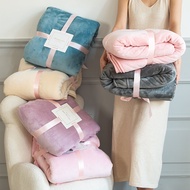 Summer Coral Fleece Woolen Blanket Blanket Air Conditioning Blanket Flannel Sofa Small Blanket Nap Office Bed Single
