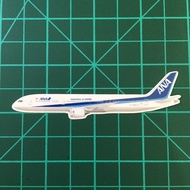 Airplane 787 sticker glossy