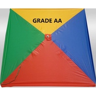 itop 8' (2.5m) Grade AA Square Night Market Umbrella Canopy Payung Petak Kanopi Pasar Malam Grade AA