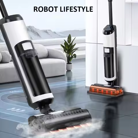 2025 High End Cordless Wet Dry Handheld Steam Vacuum Cleaner RL9Max 14000Pa Strong Suction Brushless
