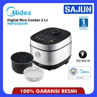 Midea MBFS5021W Digital Rice Cooker 1.8 Liter Rice Cooker MB-FS5021W-S