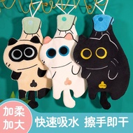 Cat Hand Towel Hanging Cute Hand Towel Children Hand Towel Bathroom Hand Towel Kitchen Hand Towel