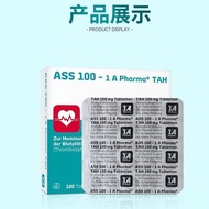 Germany Imported Aspirin Enterosol Tablets Acetyl Salicylic Acid Anti-Blood Hydrant Cardiovascular V