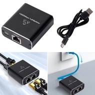 Kamryning 1 in 3 out 1000Mbps Ethernet Adapter RJ45 Splitter LAN Connector PC Laptop TV Box Router
