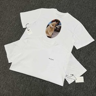 Foreign Trade Aime Leon Dore Spoof Baseball Retro Artist Graffiti Pure Cotton Men Women Short-Sleeve