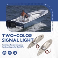 【 LCG5】-1 Pair LED Lights Two-Color Signal Lights Marine Universal Navigation Lights Boat Supplies