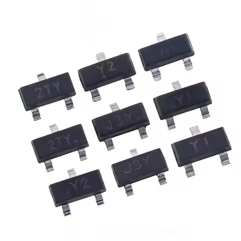 100Pcs Smd Sot23 Transistor, , S8050, S8550, Ss8550, S9012, S9013, S9014, S9015, S9018, J3Y Sty Y1, 